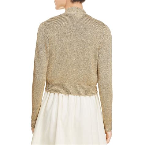 metallic sweater knit fabric|gold metallic shrug sweaters.